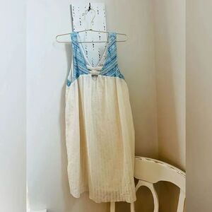 Flying Tomato Sleeveless Boho Summer Dress; Size Small